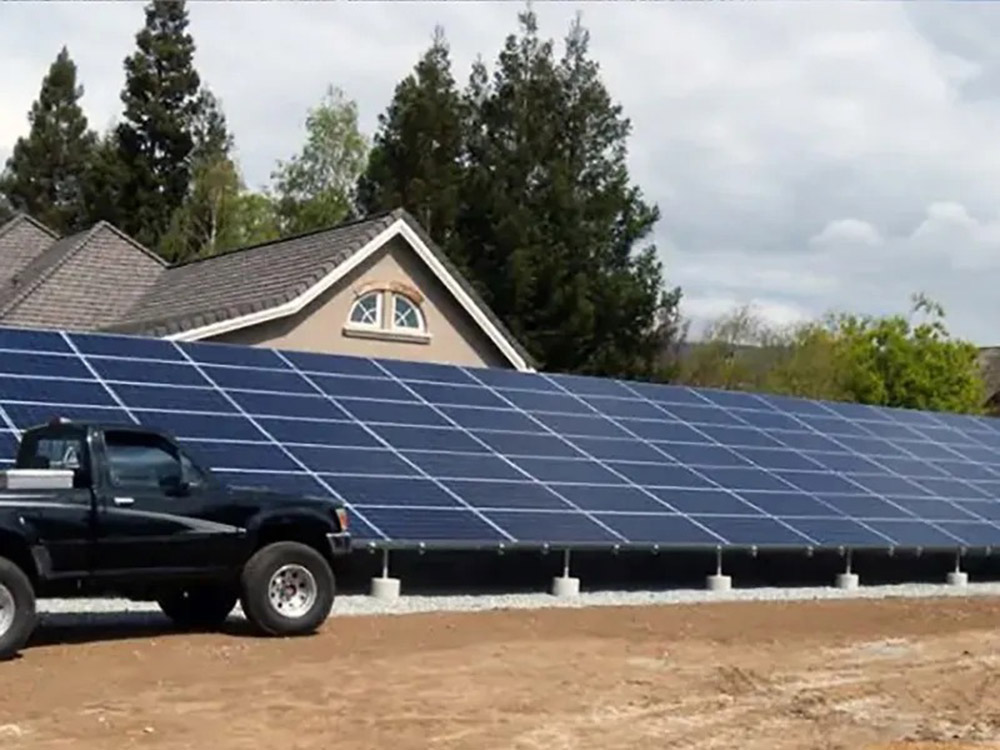 ground mount solar racking