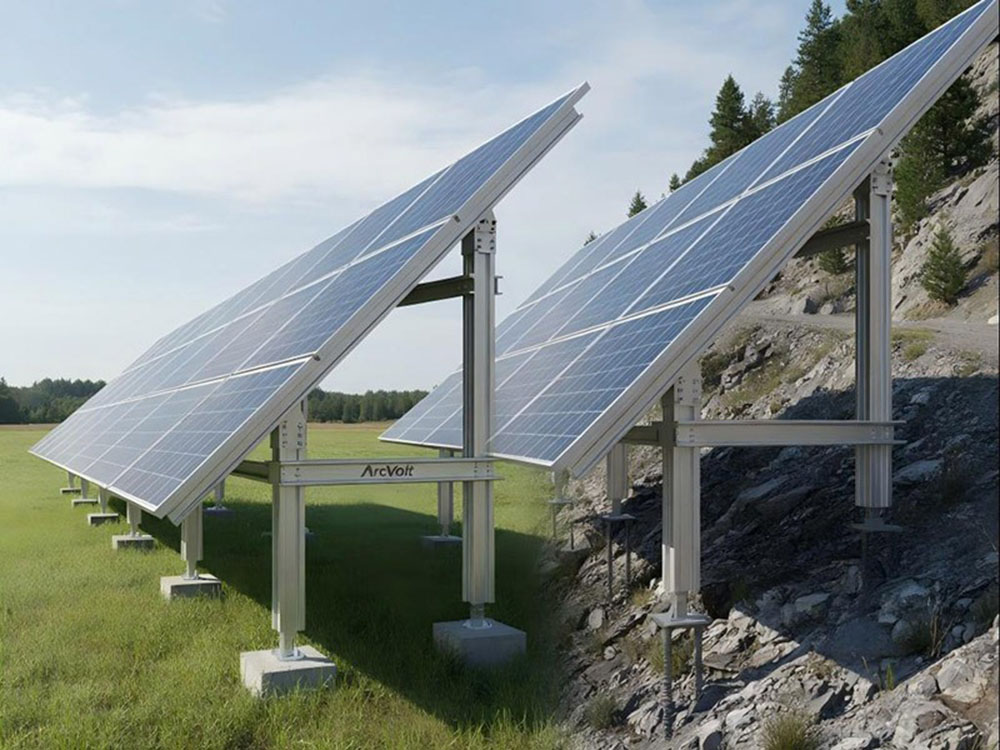 ground mount solar racking