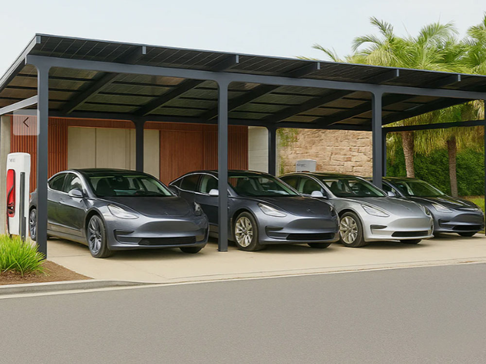 photovoltaic carport structure photovoltaic carport structure