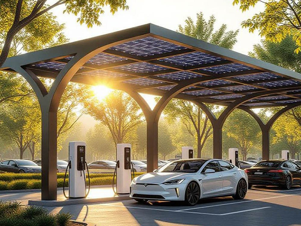 Y-Type Solar Carport System