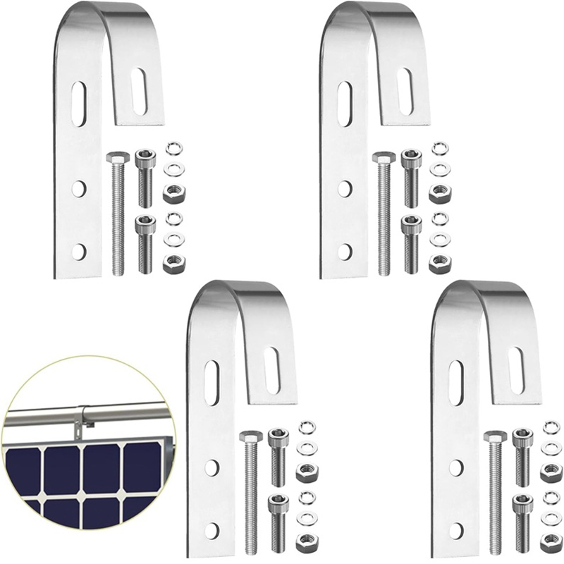 Solar Panel Mounting Brackets for Balcony Flat Roof Garage Roof