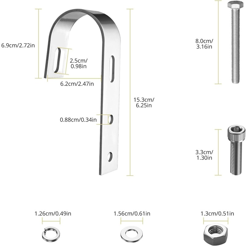 Solar Panel Mounting Brackets for Balcony Flat Roof Garage Roof