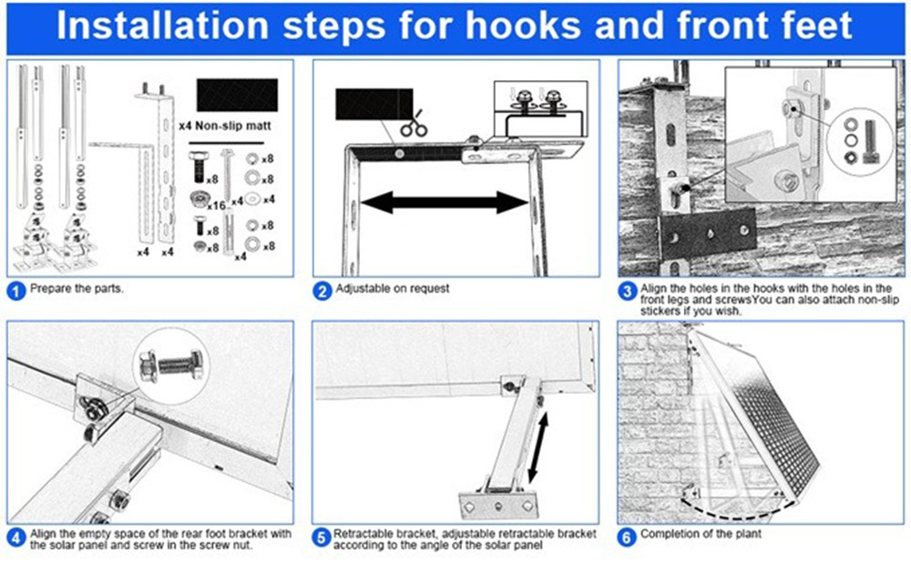 Solar Panel Mounting Brackets