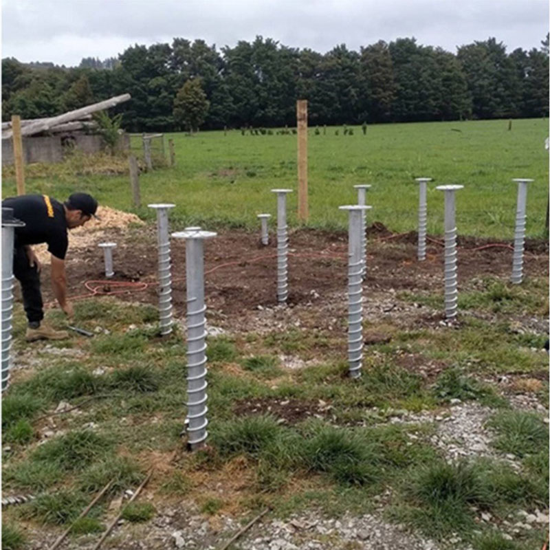 Solar Ground Mounting System Galvanized Ground Screw