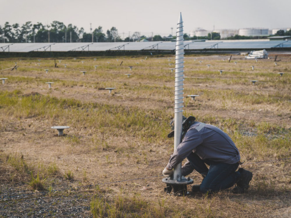 solar ground mount