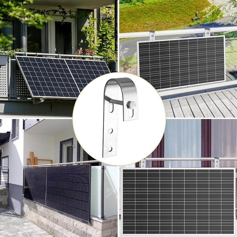 Solar Balcony Mounts: Adjustable Brackets & Systems
