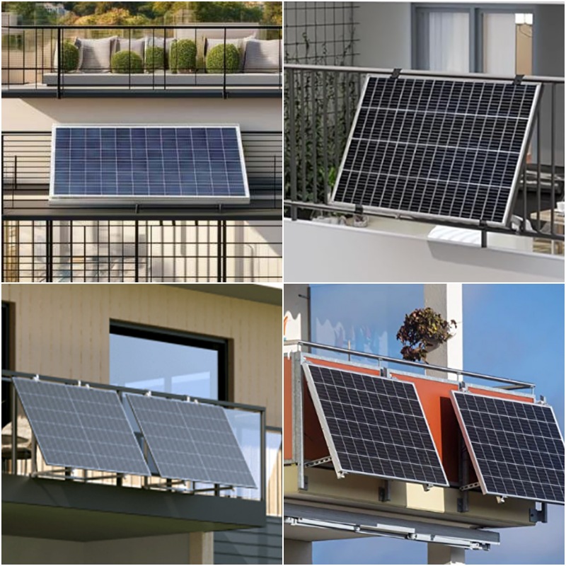 Solar Balcony Mounts: Adjustable Brackets & Systems