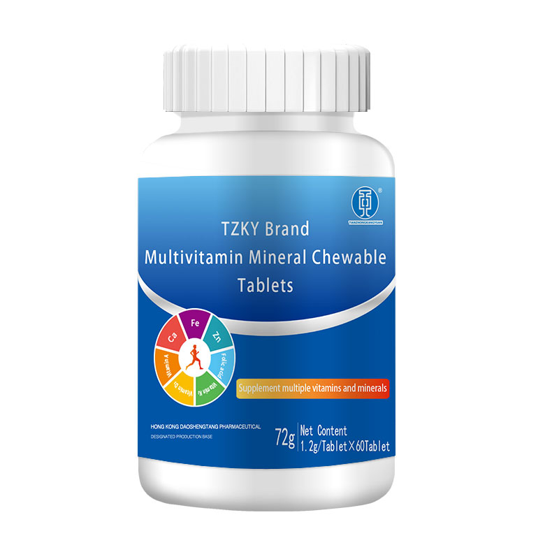 Adult Multivitamin Tablets With Vitamin D3 And Iron