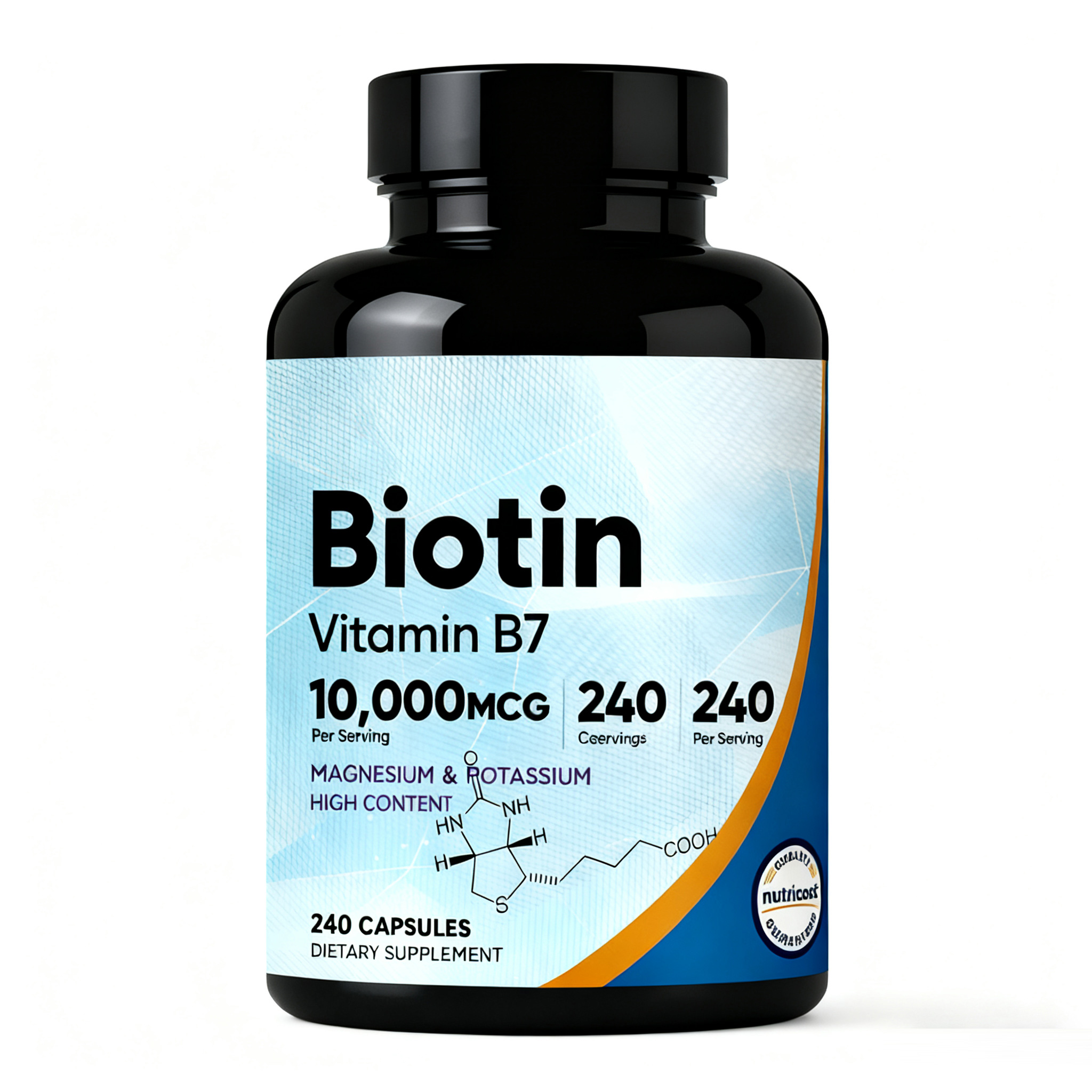 Biotin Vitamins Capsule For Hair And Nails Growth