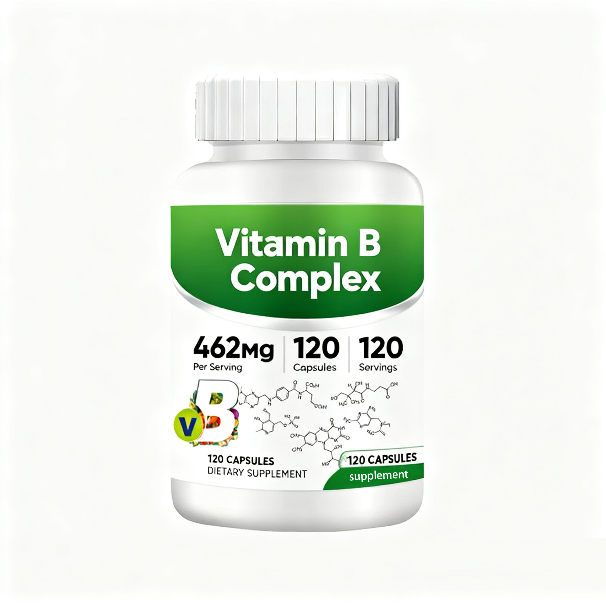 Vitamin B Complex Supplements Capsule For Adults