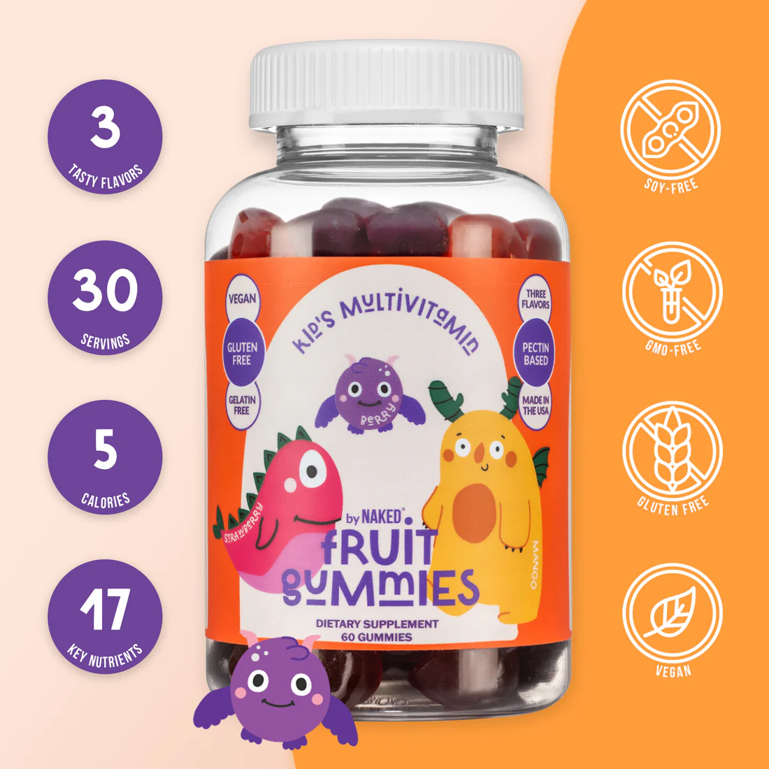 Canada NPN Custom Kids Multivitamin Gummies for Distributor