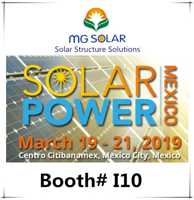 Solar Power Mexico Exhition March 19-21, 2019 Will Start in the End of This Month