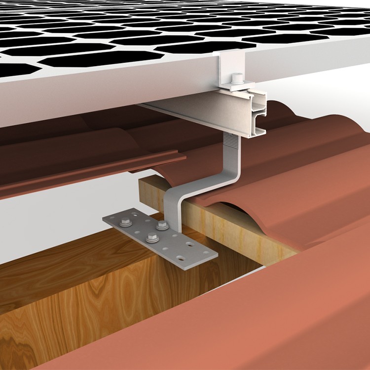 Solar Tile Roof Racking System