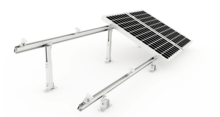 Scaffalatura solare per tetto inclinato