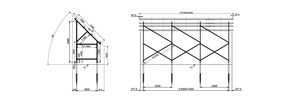 Solar Ground Structure