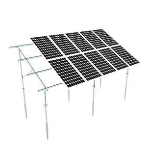 Montaje de tierra solar de acero galvanizado
