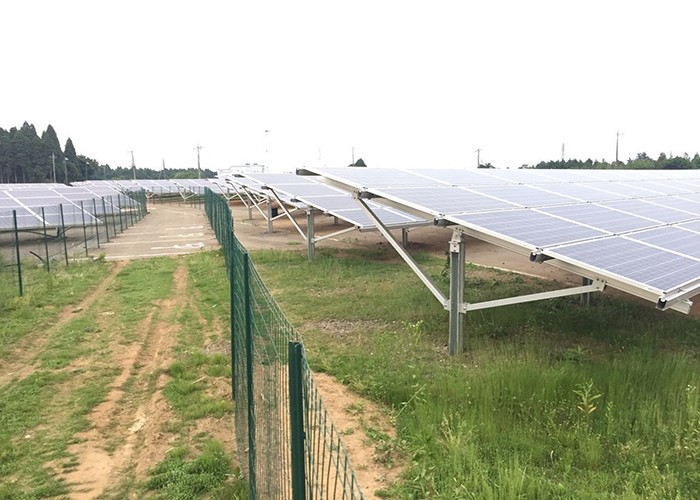 525 KW Ground Project Installed in Japan