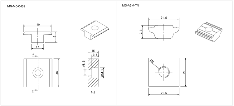 Solar Racking Universal Mid Clamp