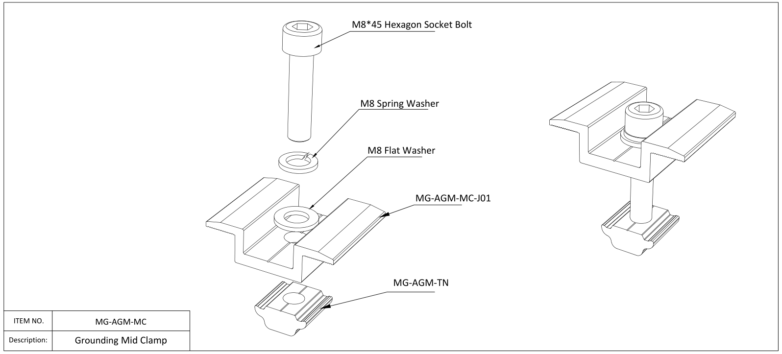 solar panel mounting hardware