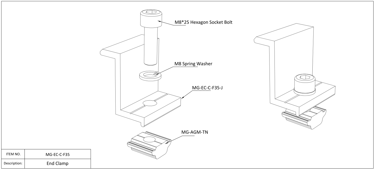 Universal End Clamp