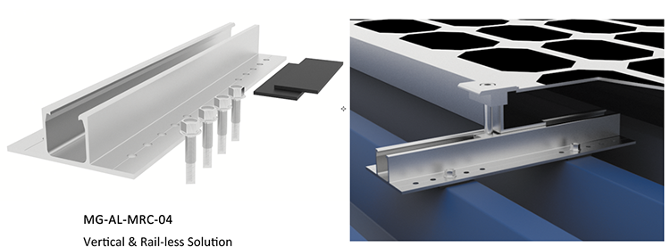 solar clamp mounting