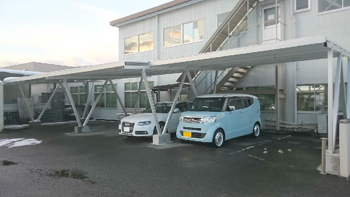 solar carport racking