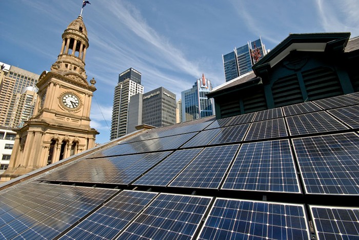 Cidade de Sydney muda a chave para energia 100% verde