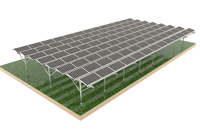 solar farm racking