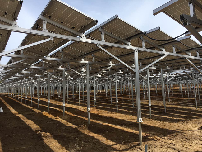 suporte agrícola solar