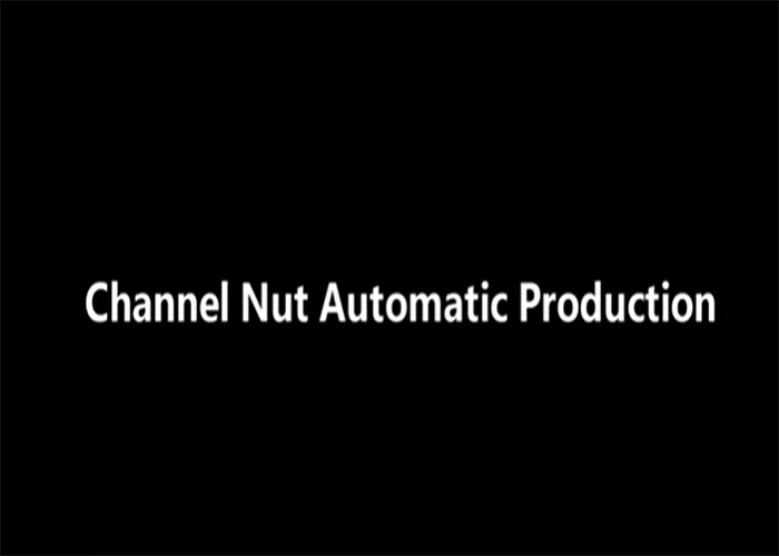 MG Solar Channel Nut Production