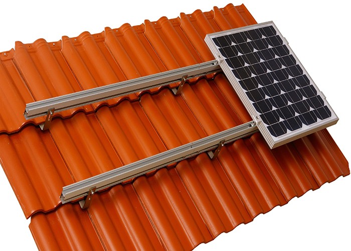 MG Solar Tile Roof Mount System Introduction