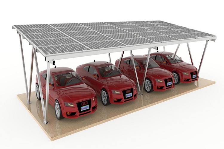 MG Solar Canopy Mounting System