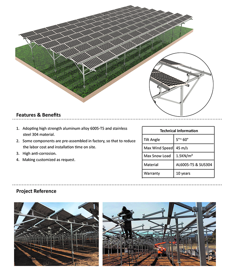 solar ground racking