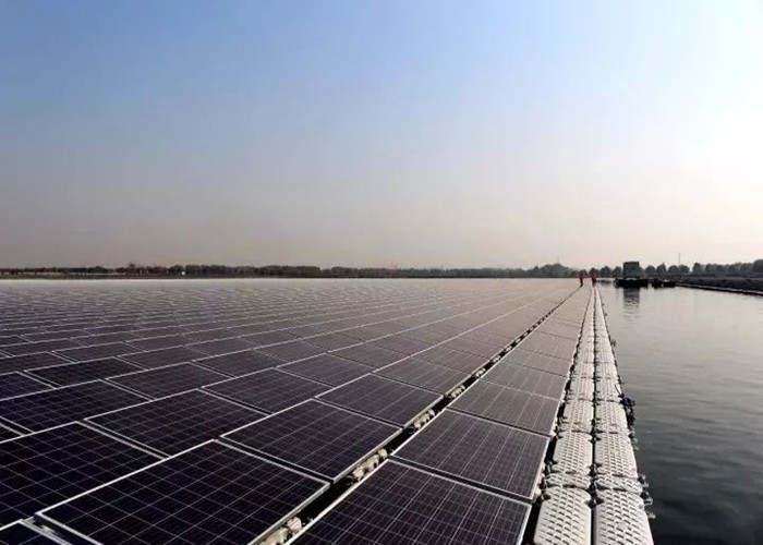 Estrutura de montagem solar flutuante 500KW concluída no Japão