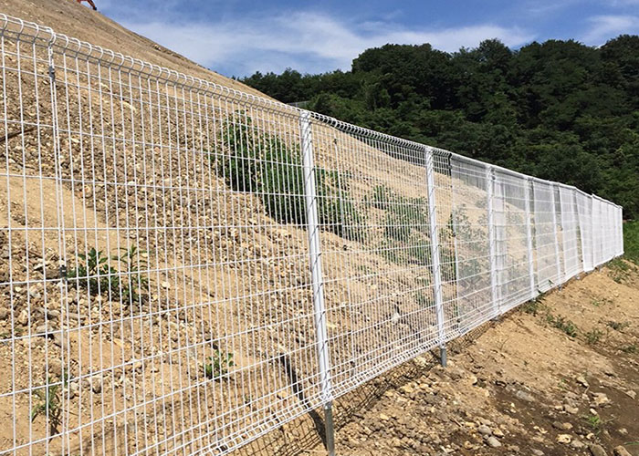 Pannelli di recinzione temporanei zincati a caldo MG Solar