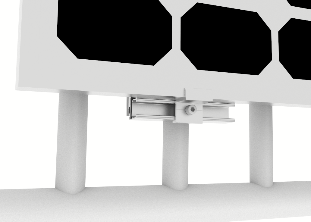 Solar Balcony Structure System（0 Tilt Angle）