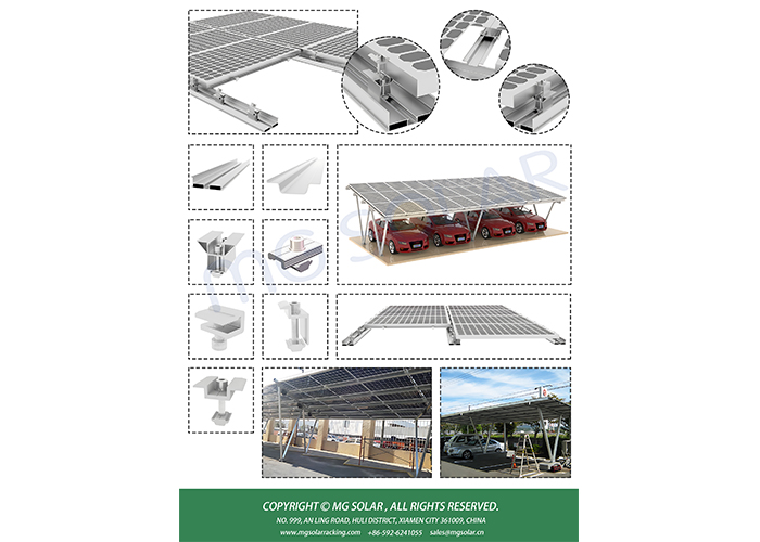 MG Solar Carport Mounting System