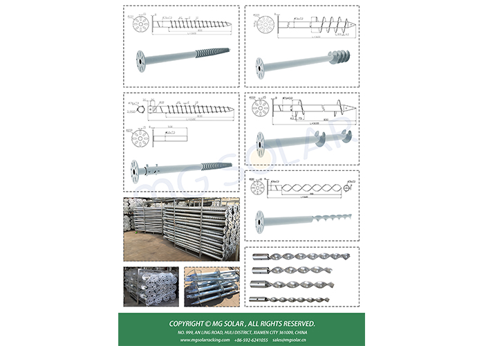 MG Solar Screw Pile