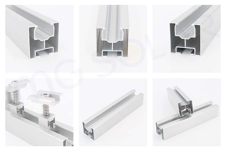 solar panel rail