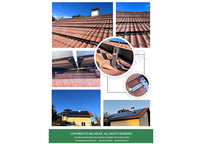 MG Solar Tile Roof Mounting System Case