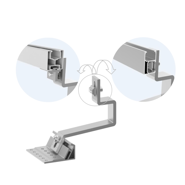 Solar Mounting Adjustable Tile Roof Mount