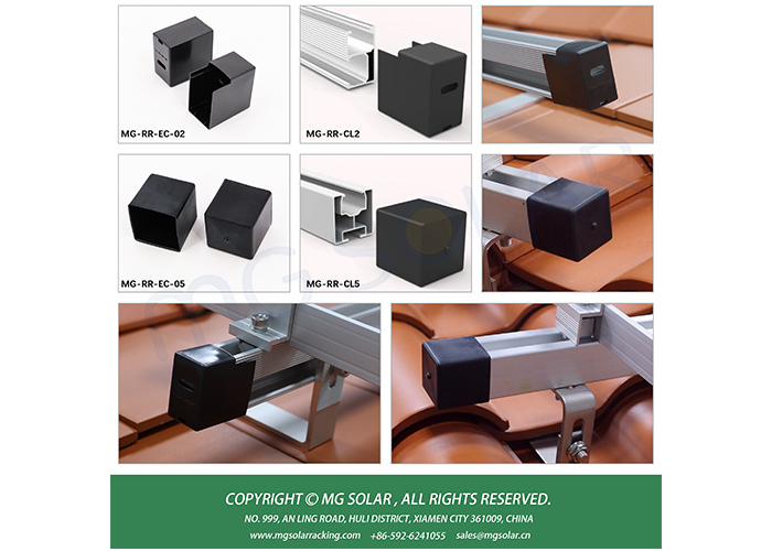 MG solar rail covers