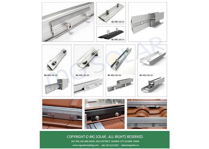 Solar rail connectors