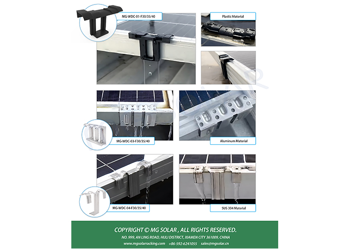 Solar Water Drain Clip