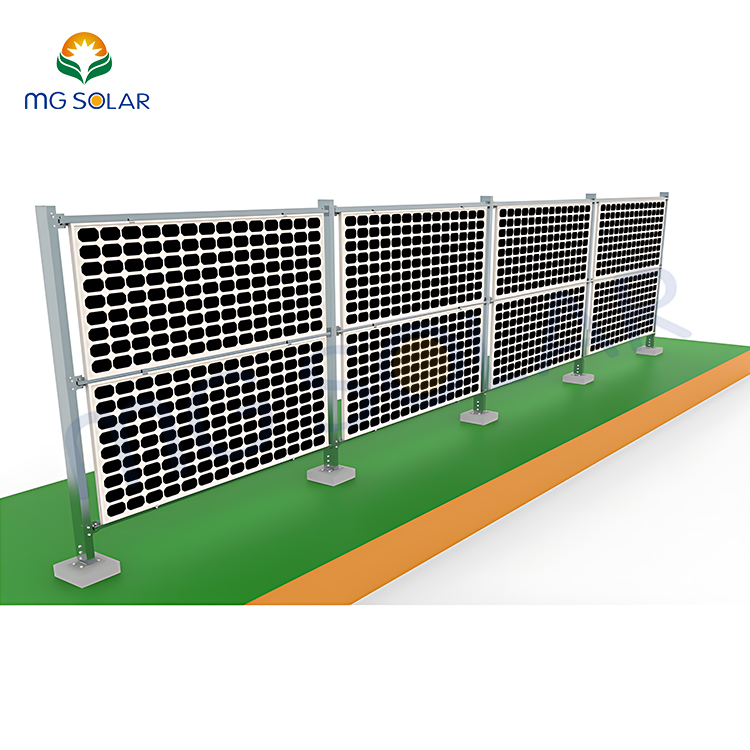 Solar Fence Bracket System-ZAM S350/HDG Q345