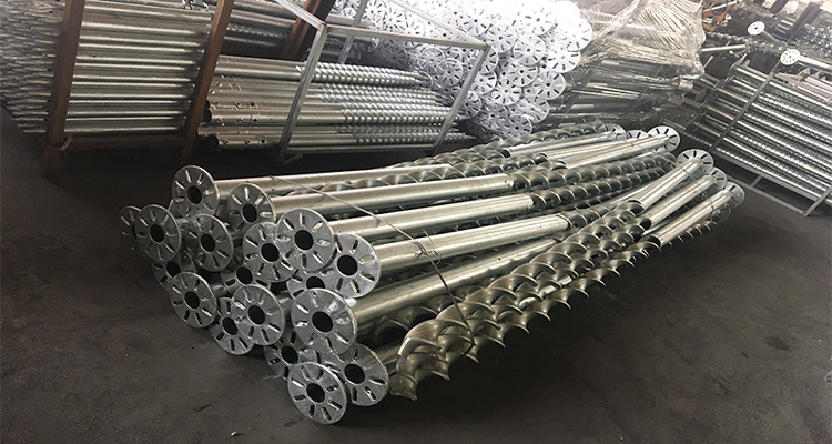 Glavanized Steel Screw Pile