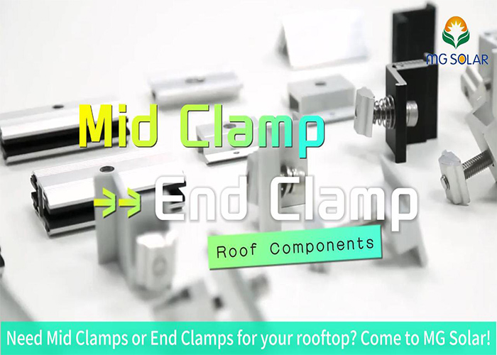Secure Your Solar Array with Premium Mid & End Clamps