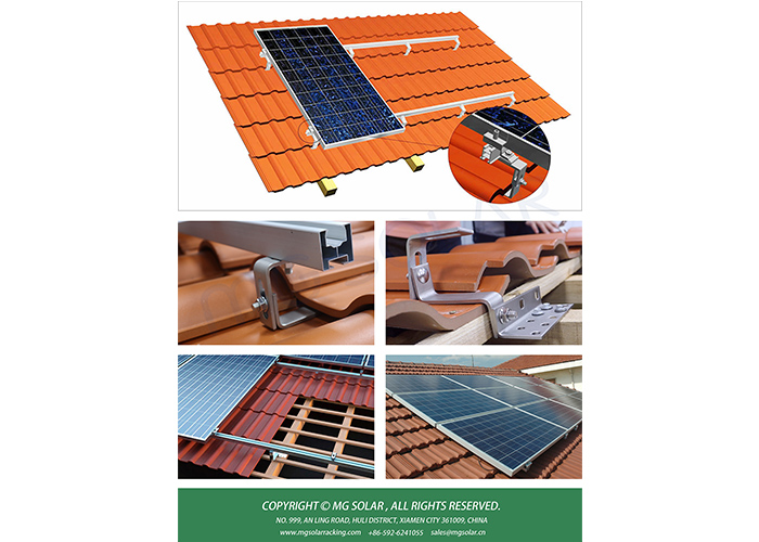 MG SOLAR Tile Roof Mount
