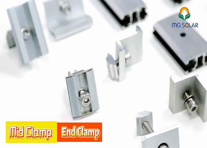 Solar Mid Clamps & End Clamps Solar Mid Clamps & End Clamps