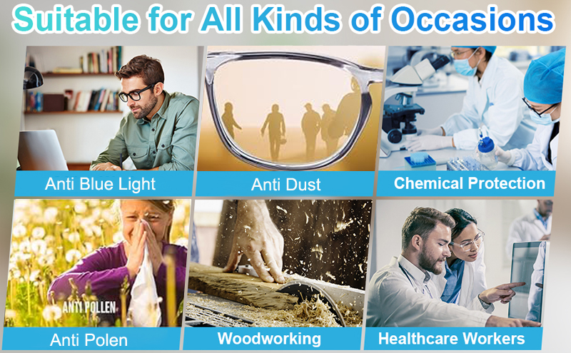 Safety Goggles for Women Men